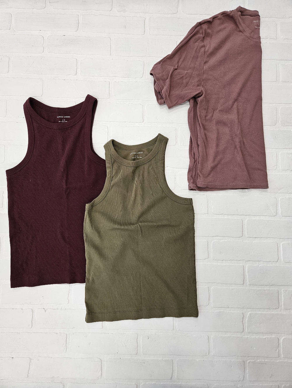 Ribbed Pima Cotton Knit Bundle